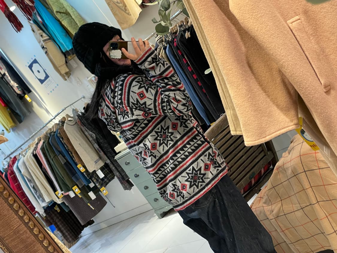 컬럼비아 눈꽃나바호 플리스 후드집업 상품이미지5