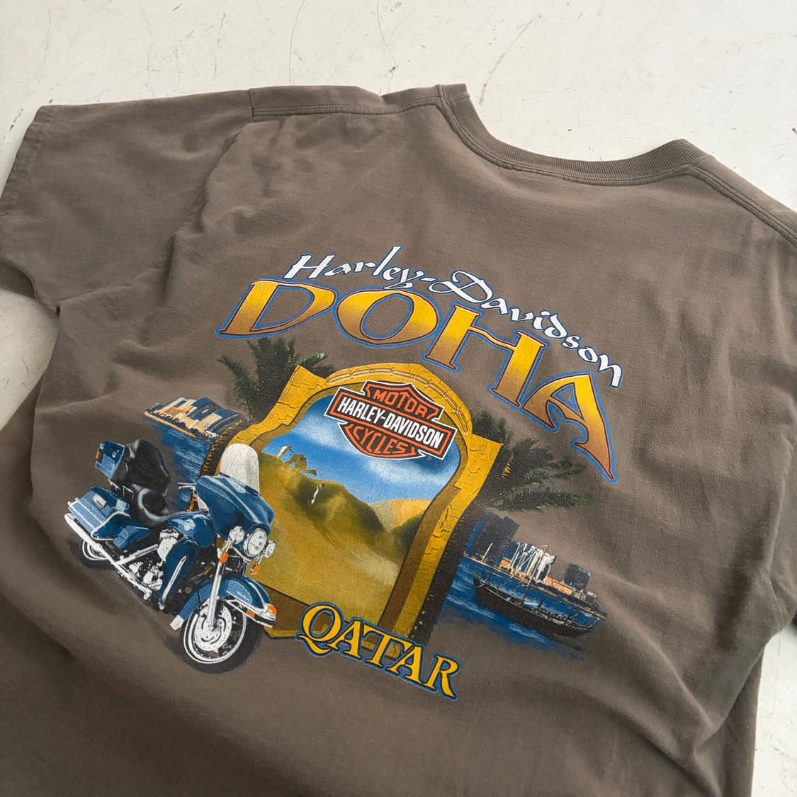 할리데이비슨 빈티지 반팔티 L 상품이미지10