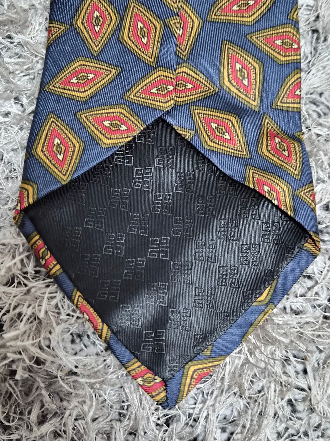 지방시Givenchy 페이즐리 패턴 넥타이 Free - N18 상품이미지5