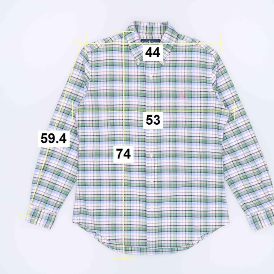 M 폴로 커스텀핏 마드라스 타탄 체크 셔츠 남방 4104 상품이미지8