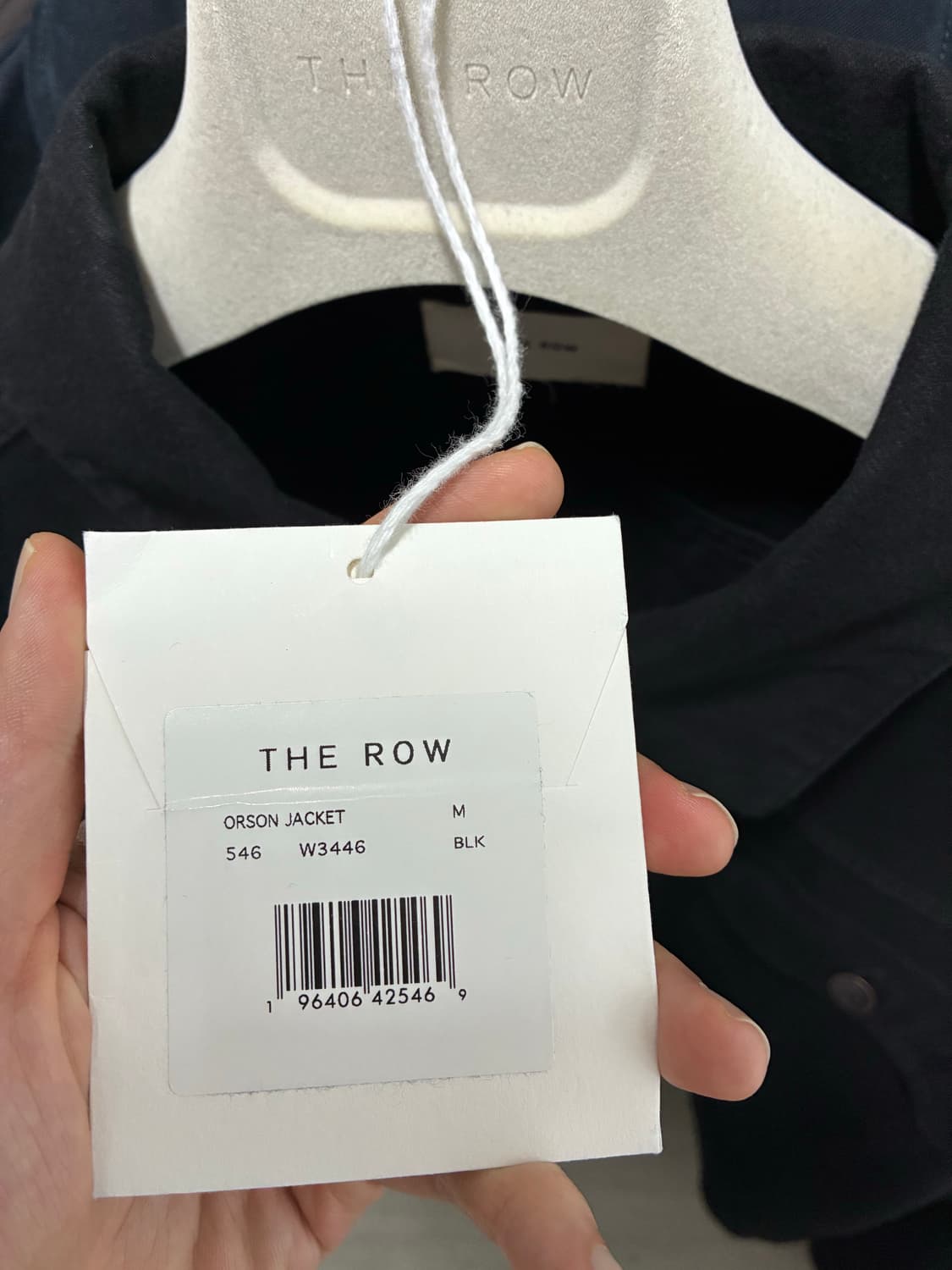 [M] 더로우 올슨 자켓 블랙 상품이미지4