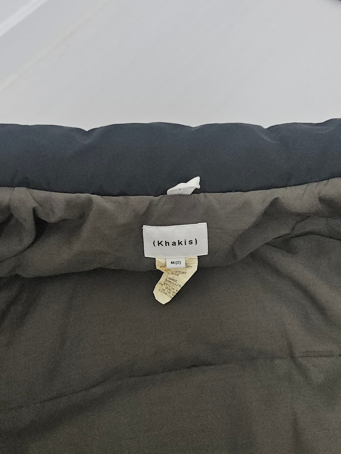 [M]카키스 노마드 패딩 블랙 상품이미지2