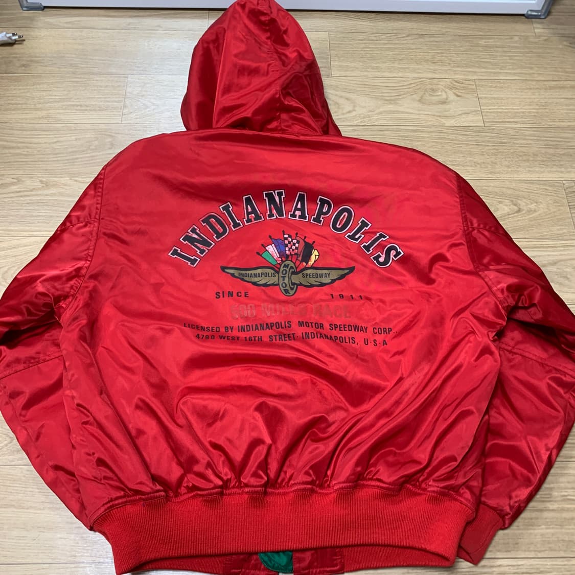95)인디아나폴리스 500 후드 봄버자켓 상품이미지2