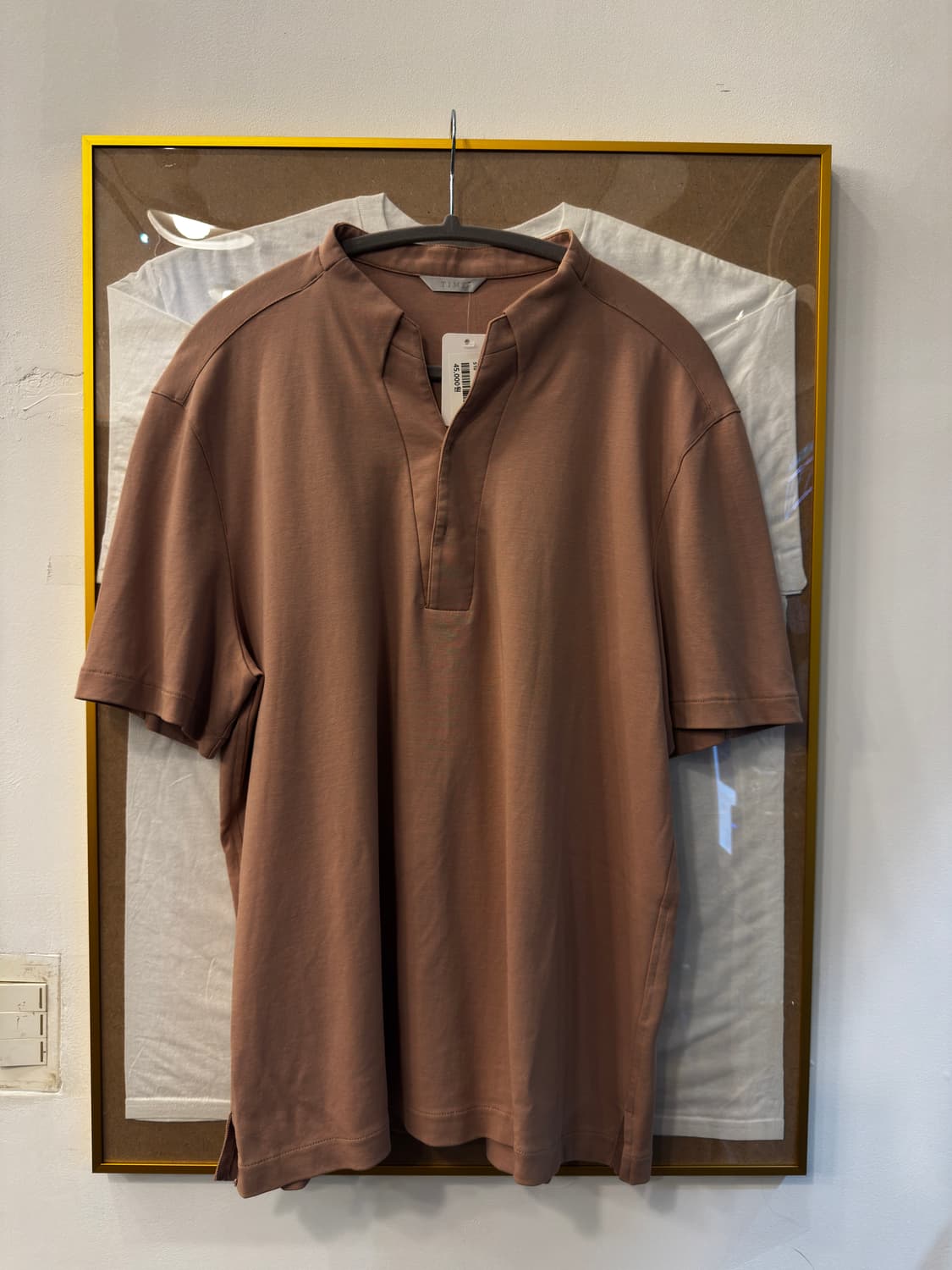 타임 헨리 넥 반팔 (XL) 510 상품이미지1