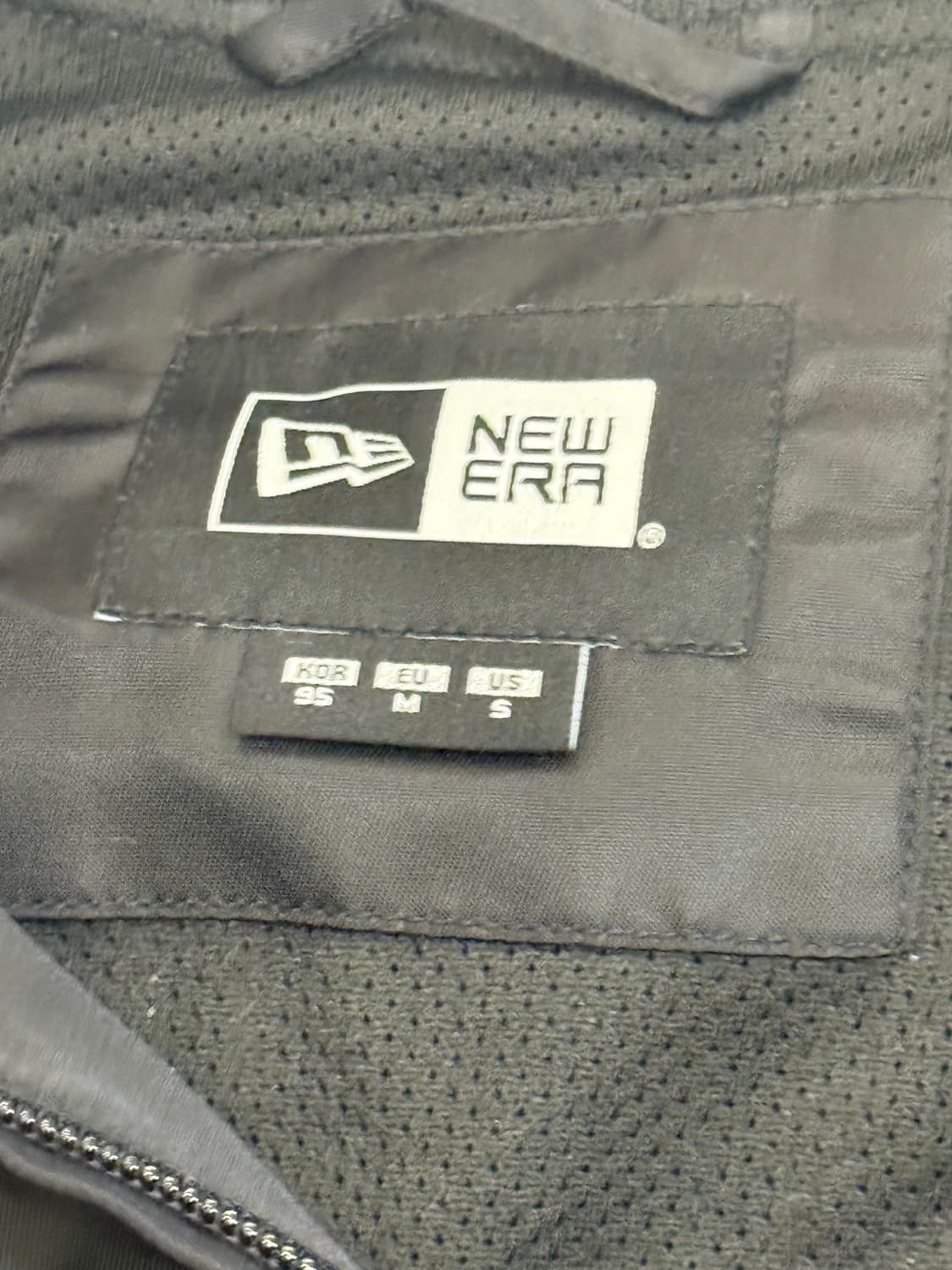 뉴에라 MLB 팀 스타디움 봄버 재킷 뉴욕 양키즈 블랙 상품이미지3