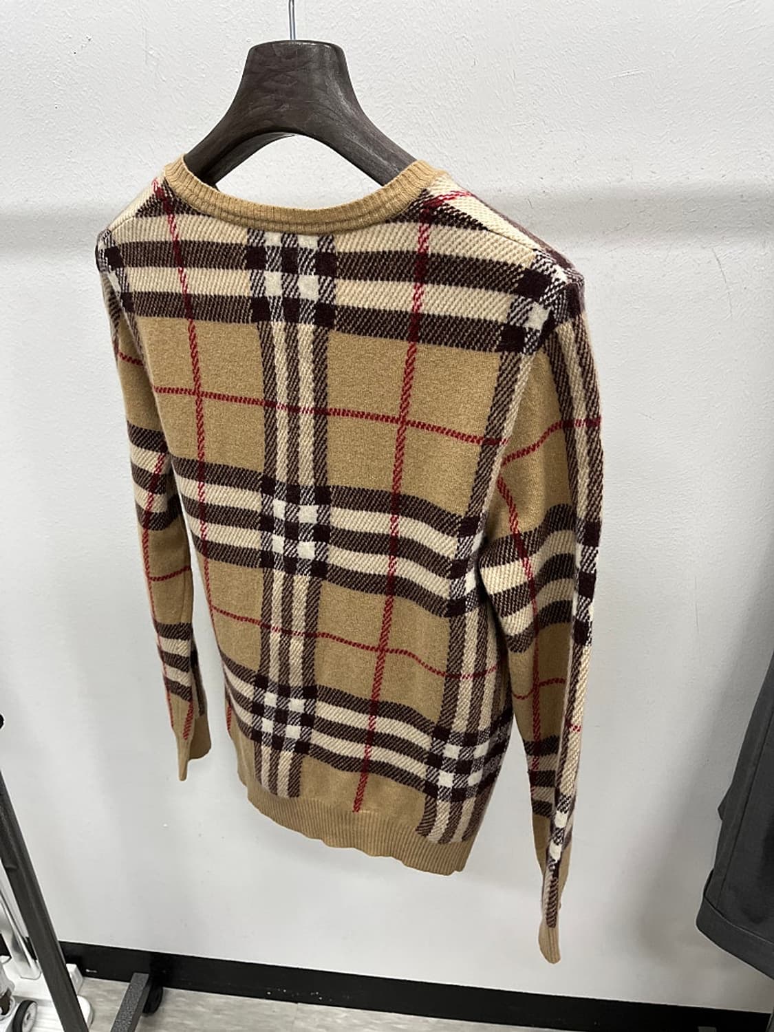 여) 버버리 체크 울 니트  상품이미지6