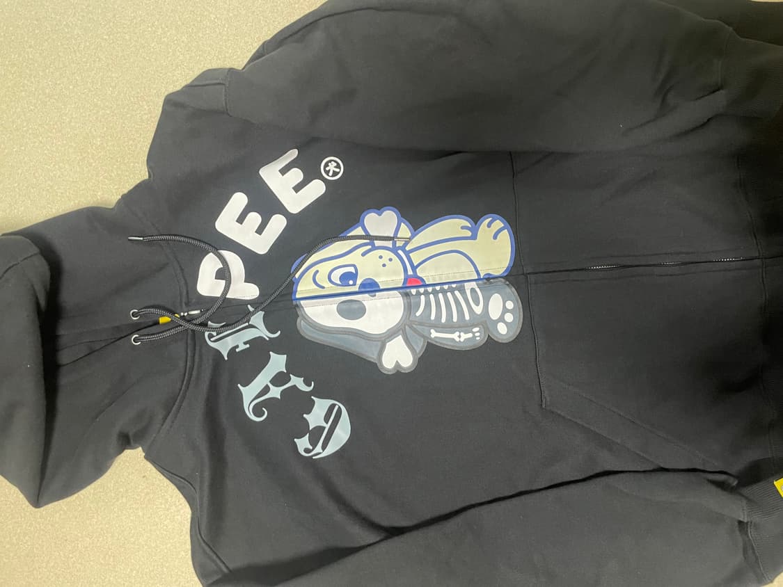 Galfy 고스트 후드집업 일본 빈티지 상품이미지3