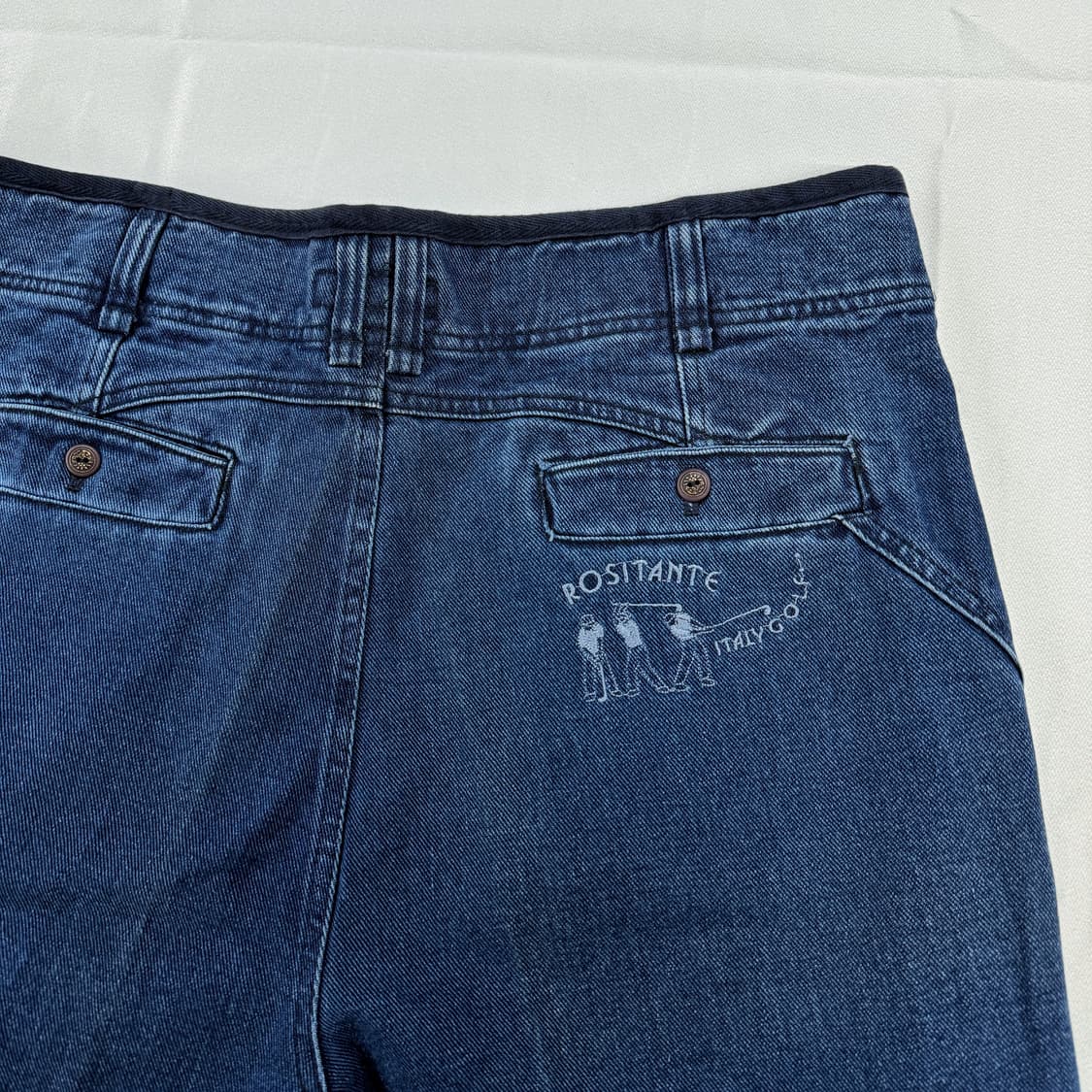 로시단테 투턱 테이퍼드 진 made in ITALY  상품이미지4