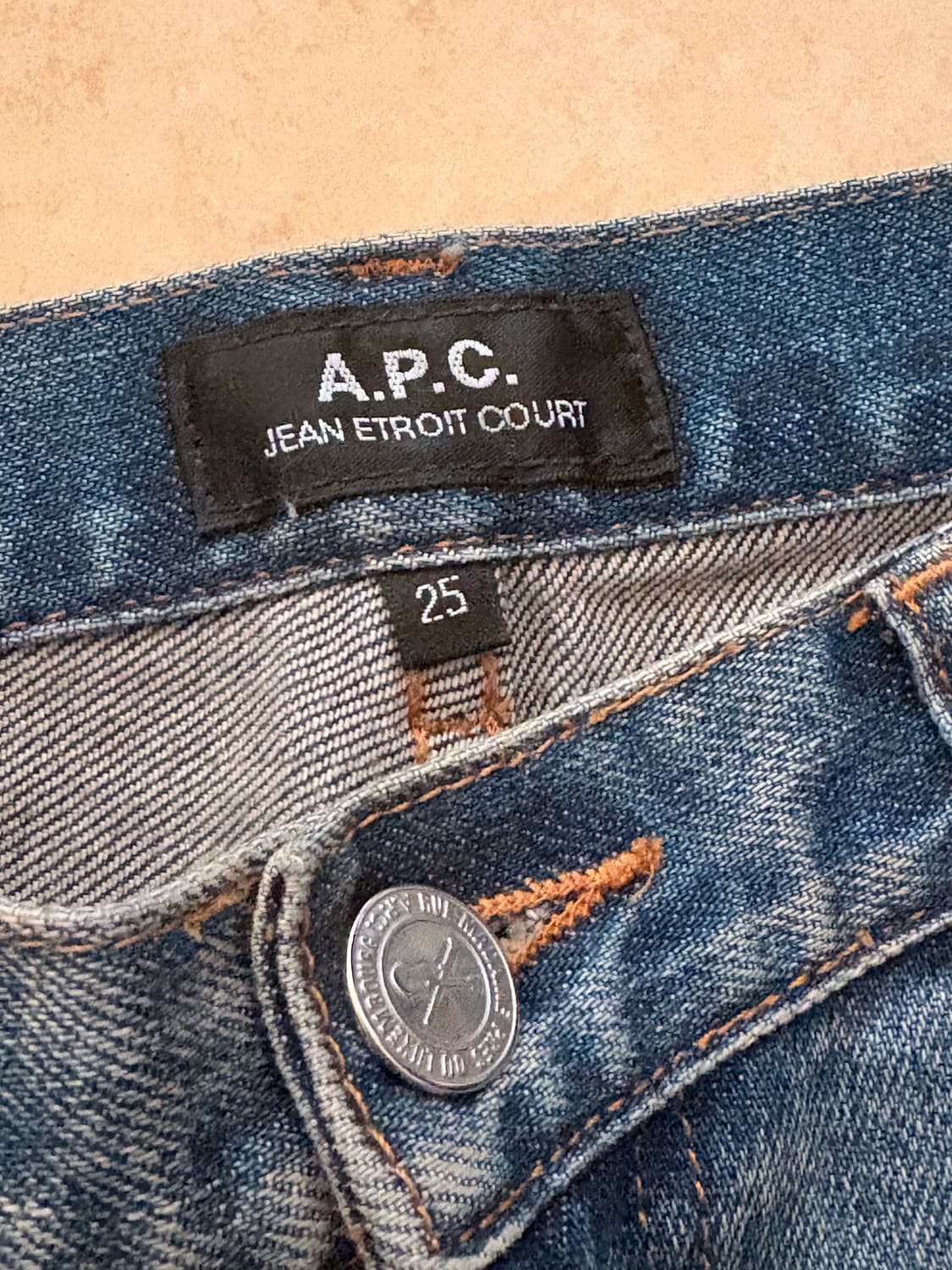 A.P.C. 아페쎄 Jean Etroit Court 중청 데님 (25사이 상품이미지2