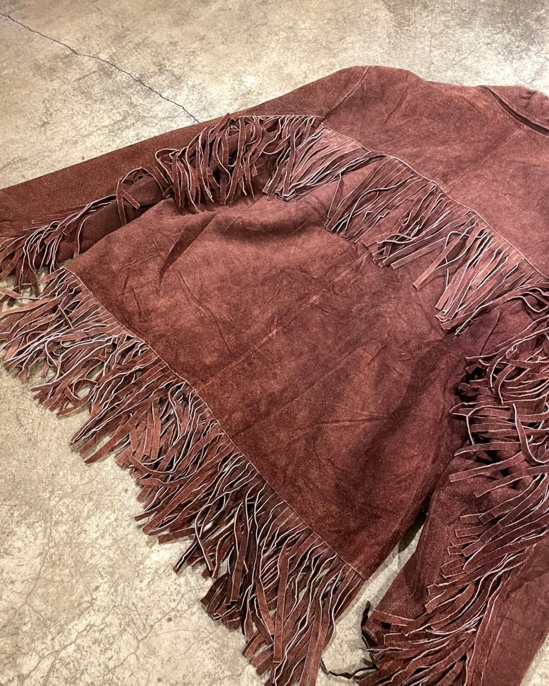 스웨이드 프린지 디테일 웨스턴 자켓 (B5114) 상품이미지10