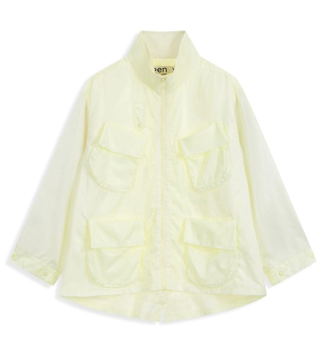 Open YY Cargo pocket wind jacket (lemon) 상품이미지1