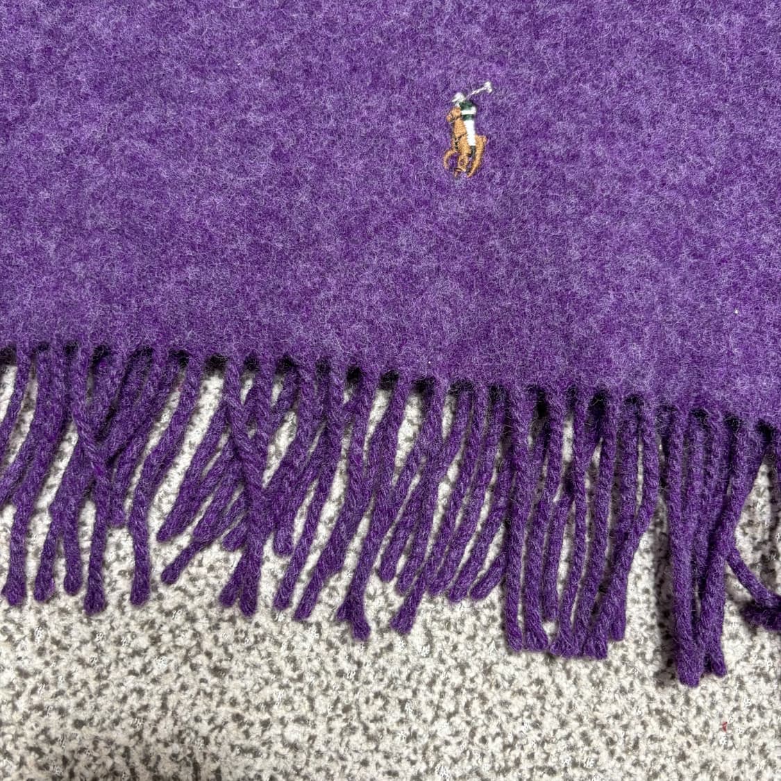 [택포,램스울100] 폴로 랄프로렌 이태리 머플러 목도리 [A] 상품이미지2