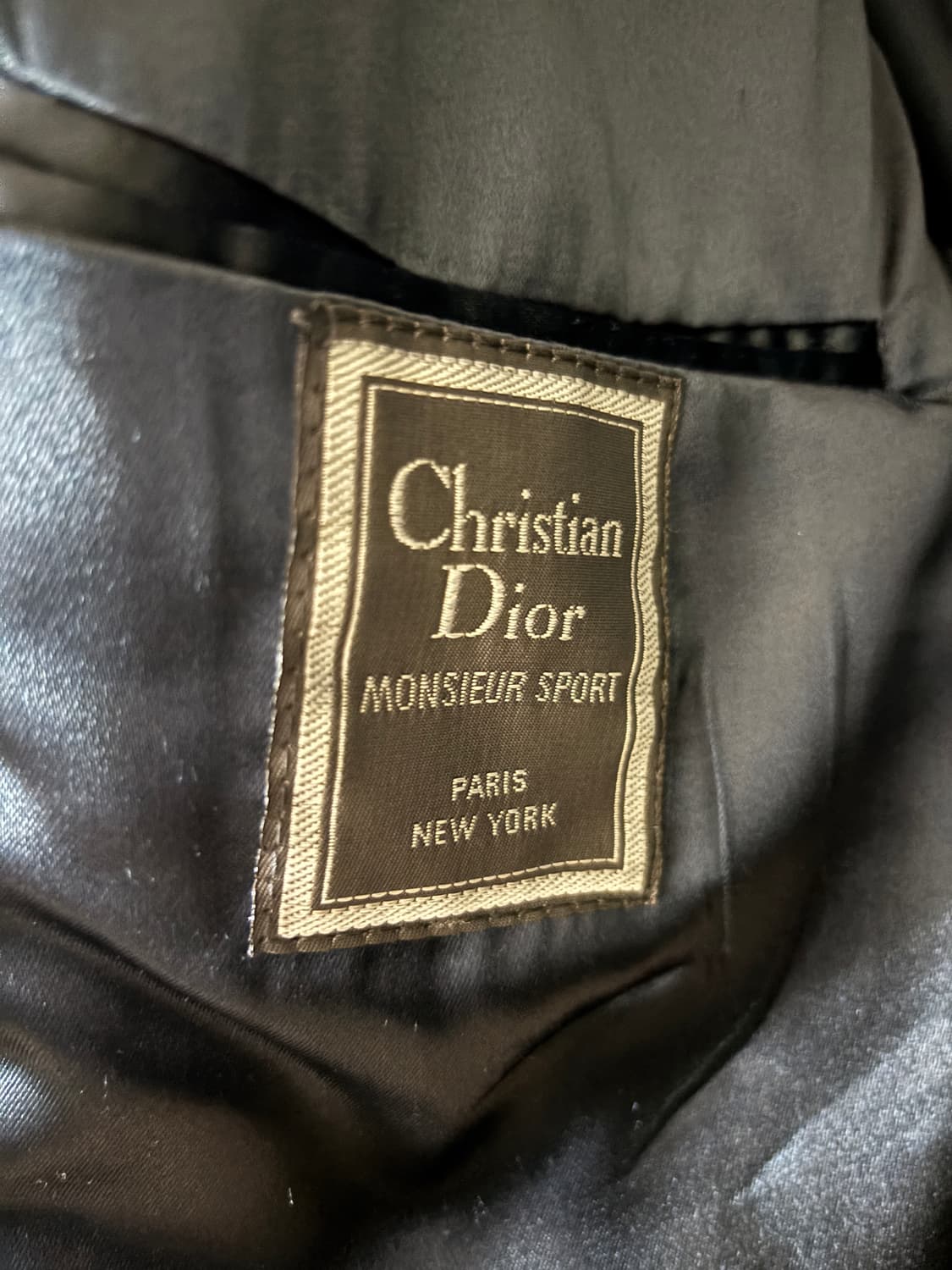 크리스찬 디올 / 블루 캐시미어 코트 / 2xl 110 상품이미지4