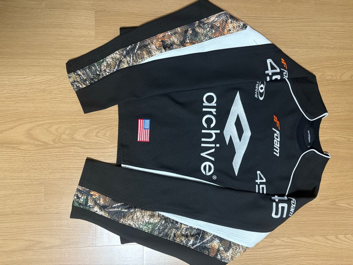 블랙 롱슬리브 탑 (하키져지) 해외직구 상품 상품이미지7