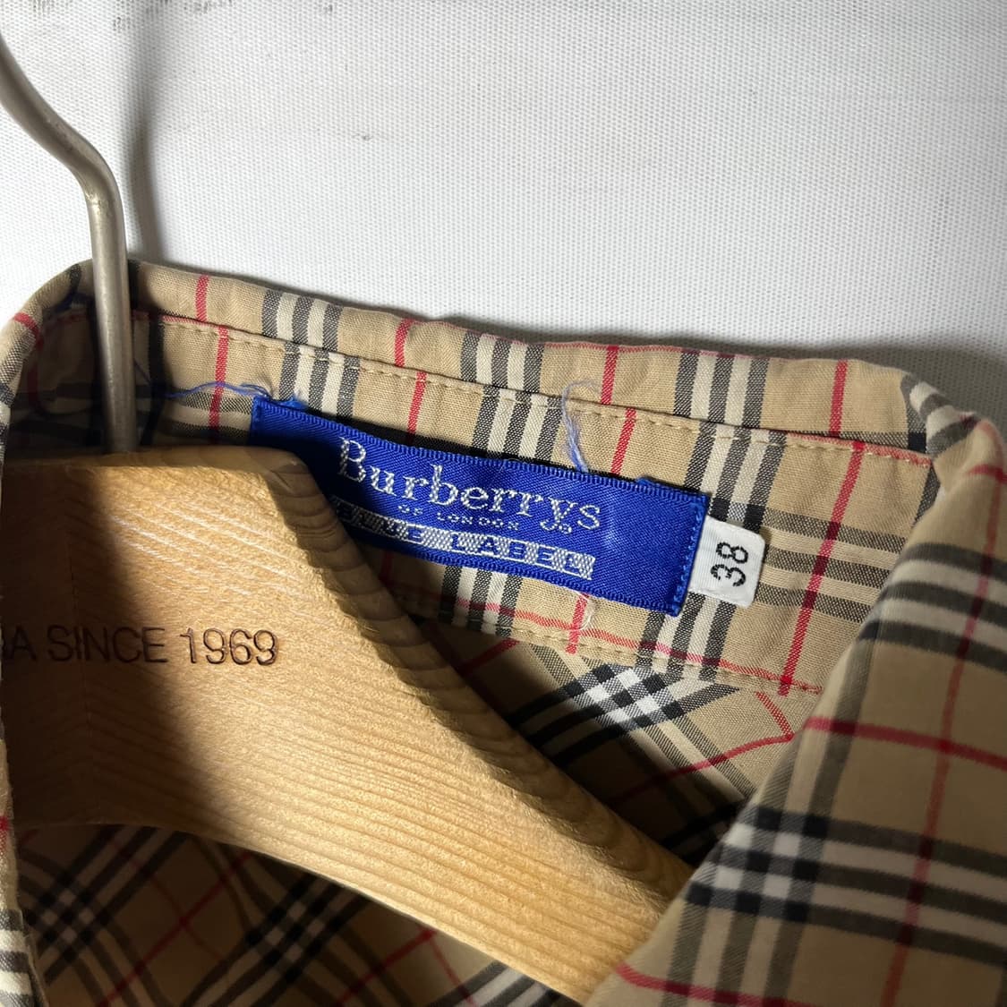 [Burberry] 버버리 블루라벨 노바체크 셔츠 슬리브리스 상품이미지5