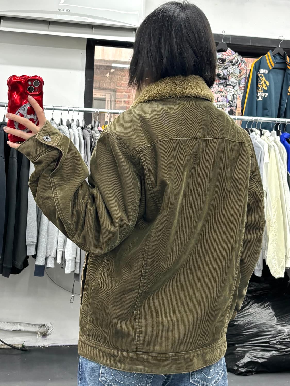 VTG 코듀로이 쉐르파 자켓 상품이미지5