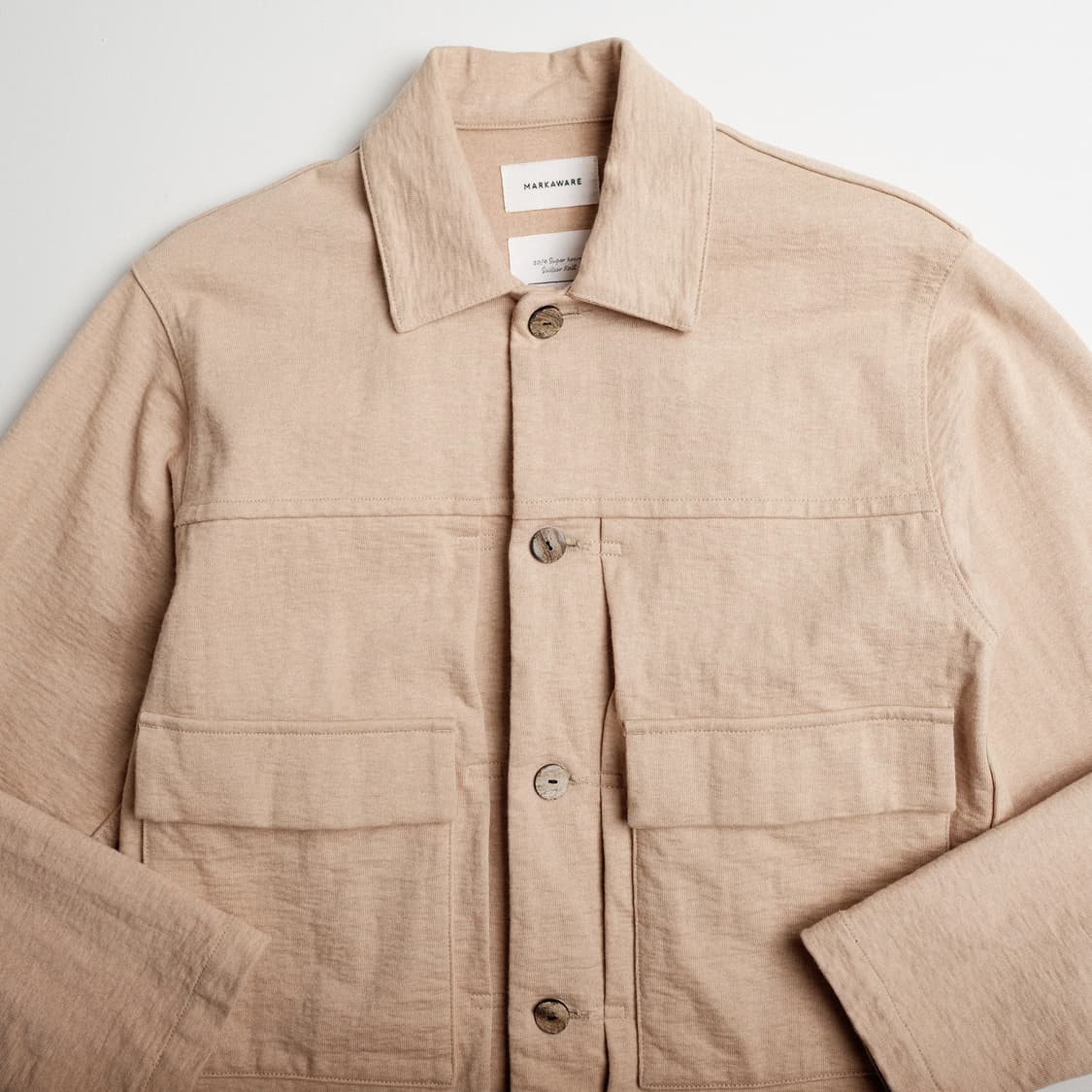 마카웨어 코튼 니트 워크 블루종 자켓 2(100)사이즈 상품이미지4