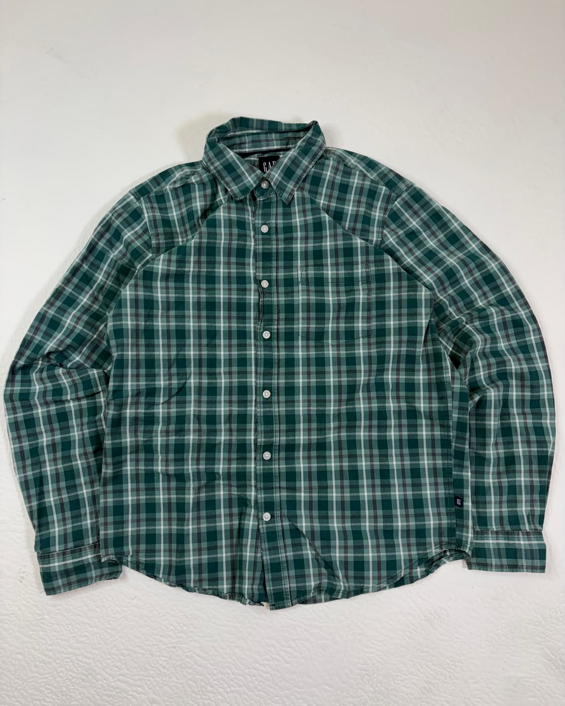 00s Gap Plaid Button Up Shirt 상품이미지1