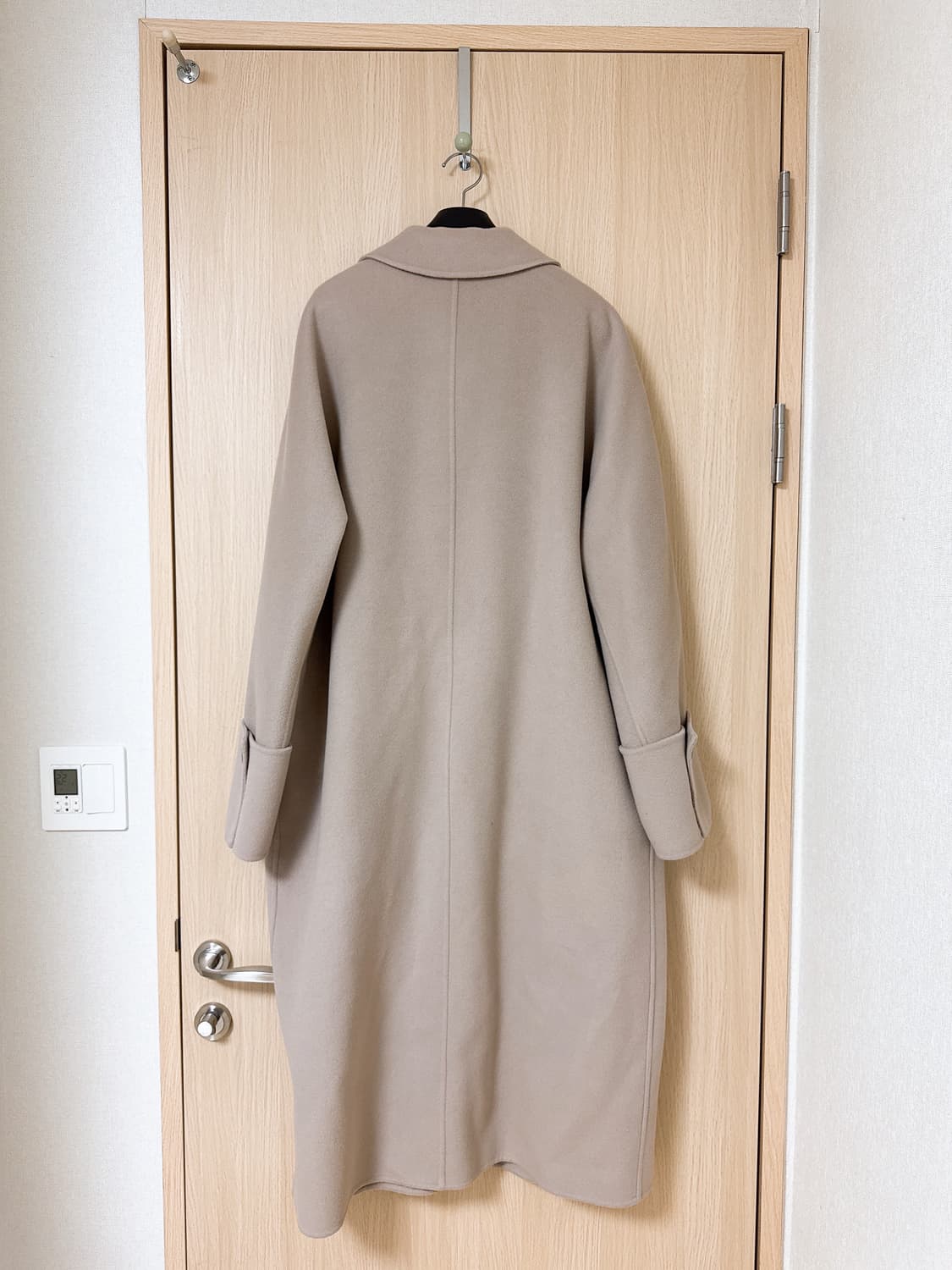 솔리드옴므 / 베이지 턴업 코트 /48(105-110) 상품이미지2