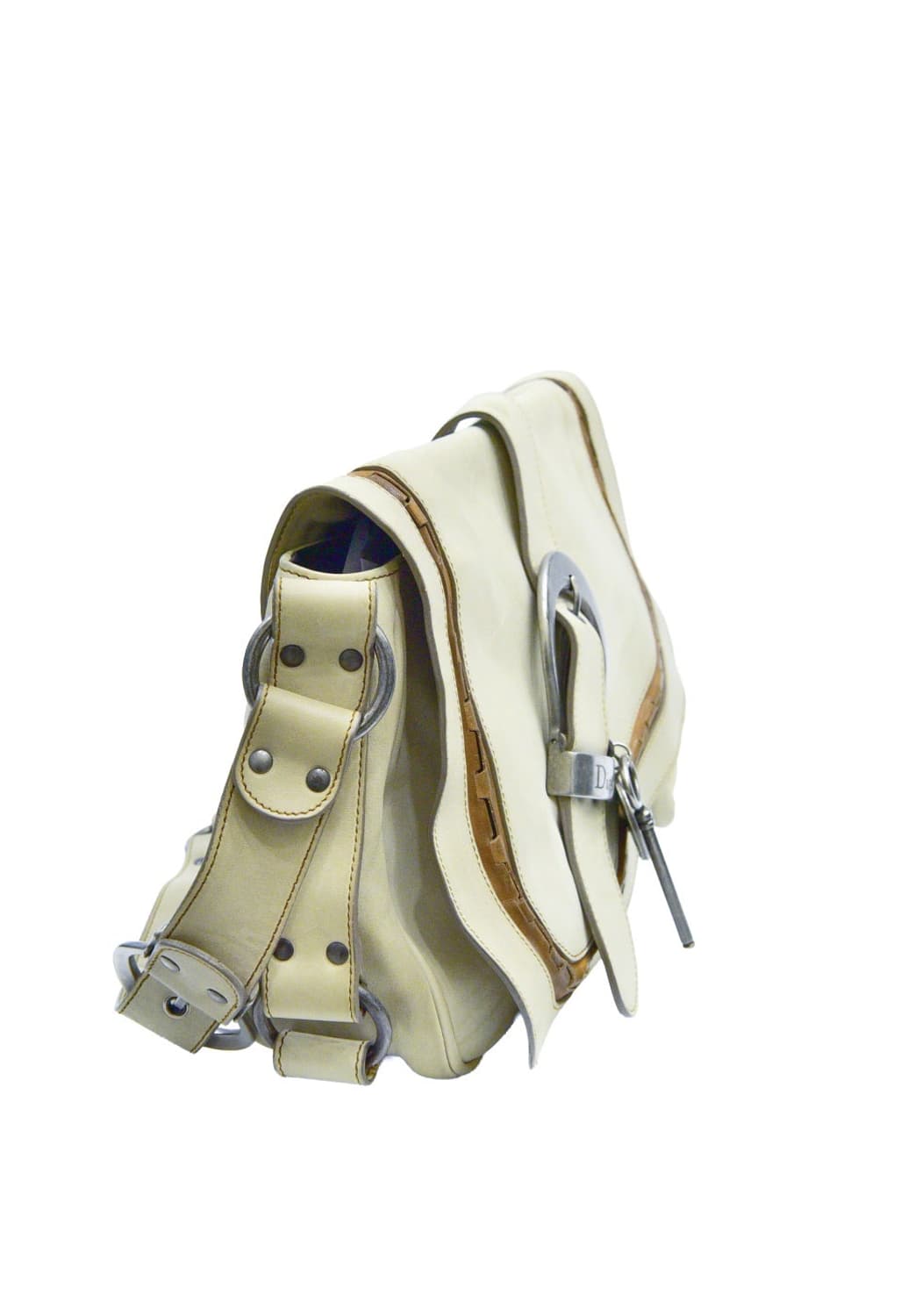 디올 가우초 새들백 (정품) 상품이미지4