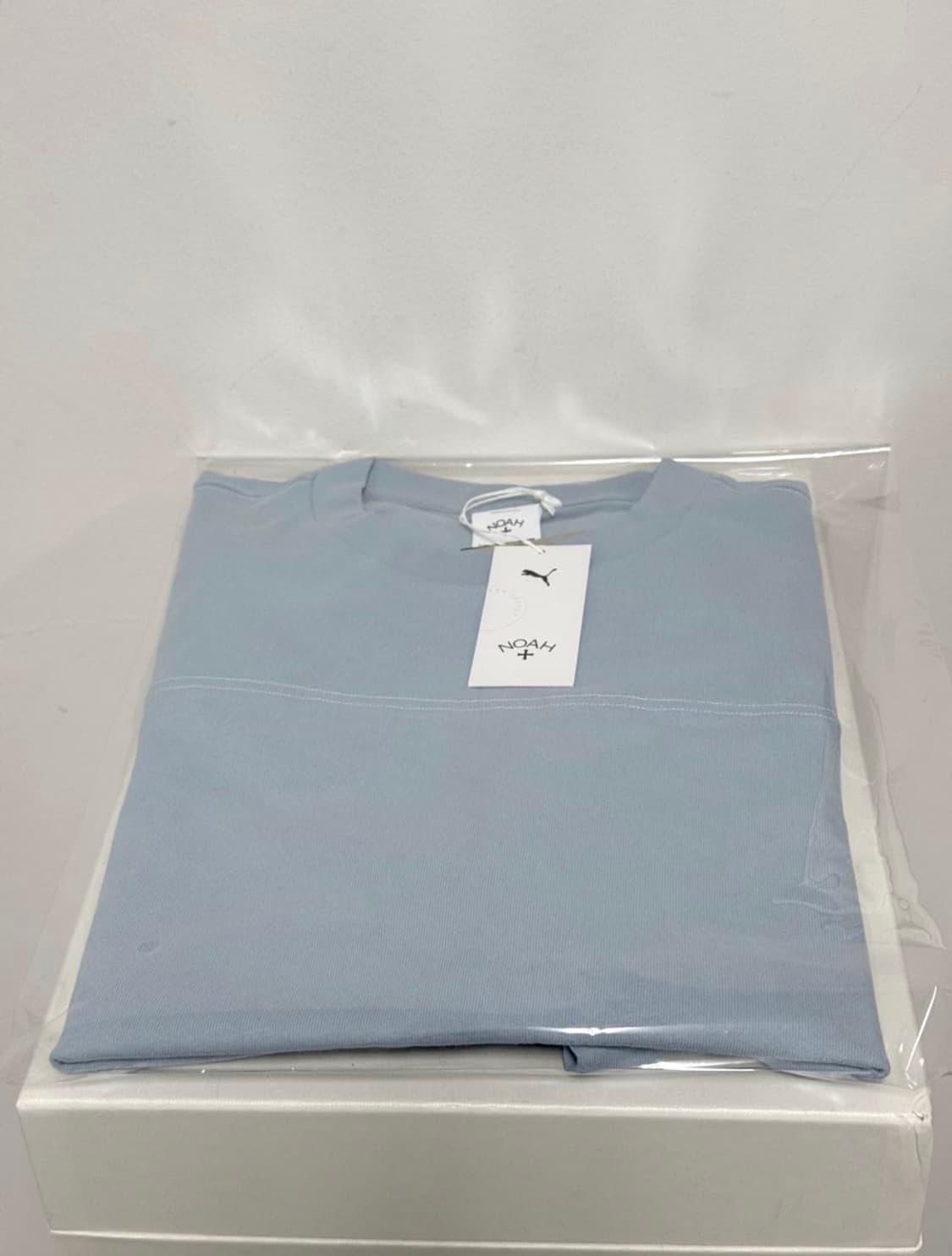 [XL] 노아 X 푸마 반팔티셔츠 반팔티 티셔츠 블루워시 상품이미지5