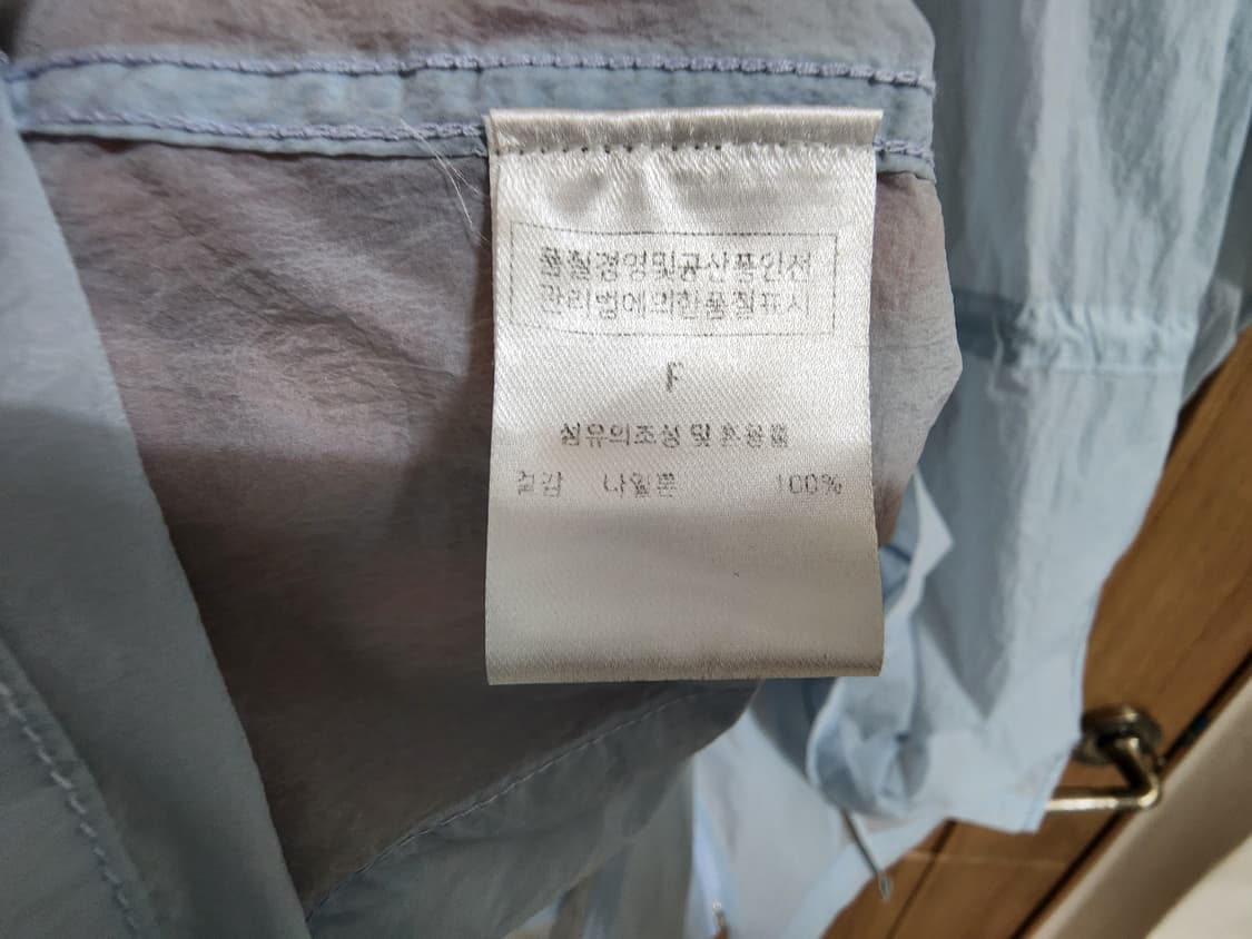 (F)여성 비잉베이지 경량 바람막이 점퍼 상품이미지4