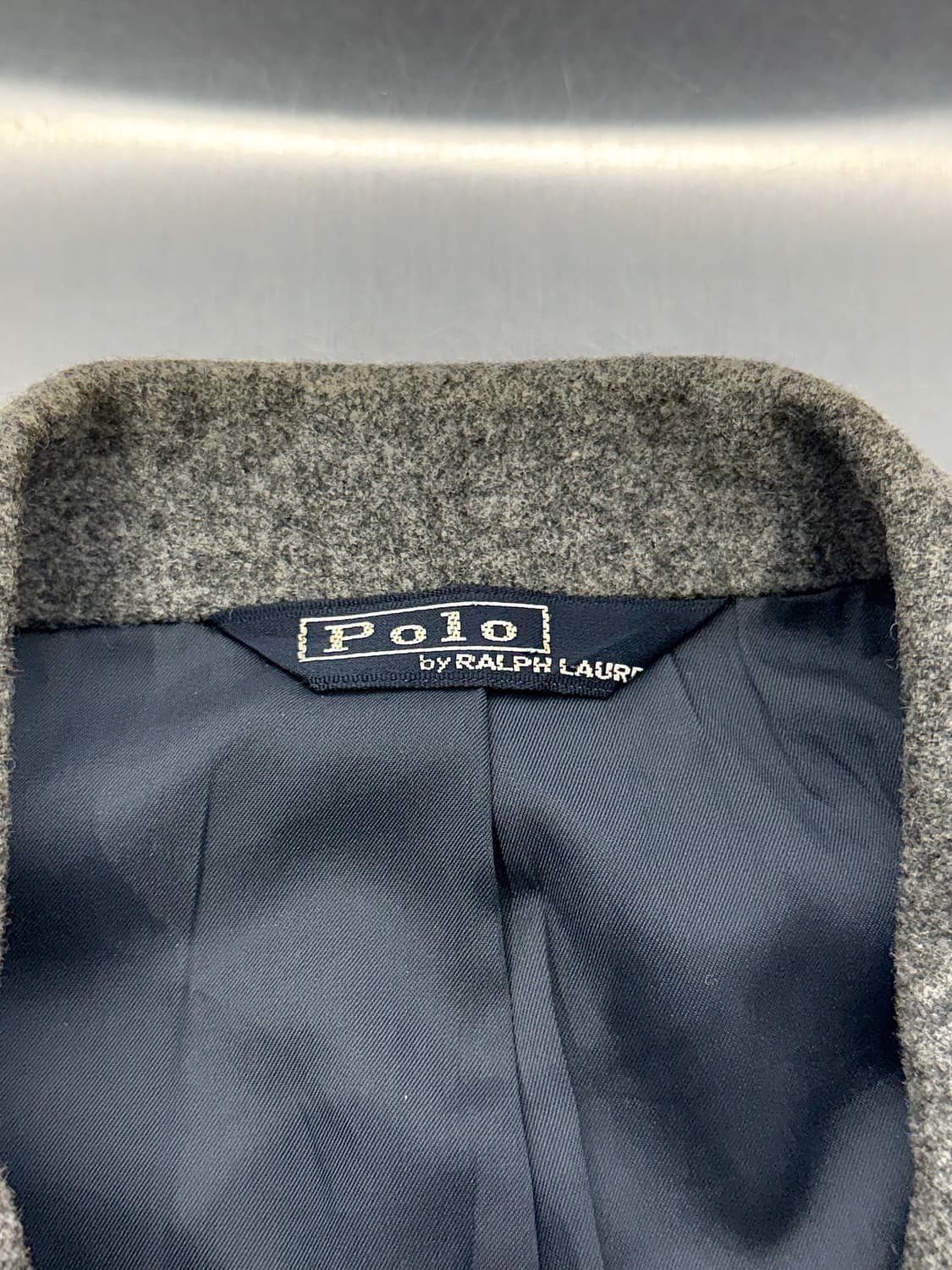 폴로 랄프로렌 모스 그레이 울 금장 더블 브레스티드 블레이저 자켓 상품이미지7