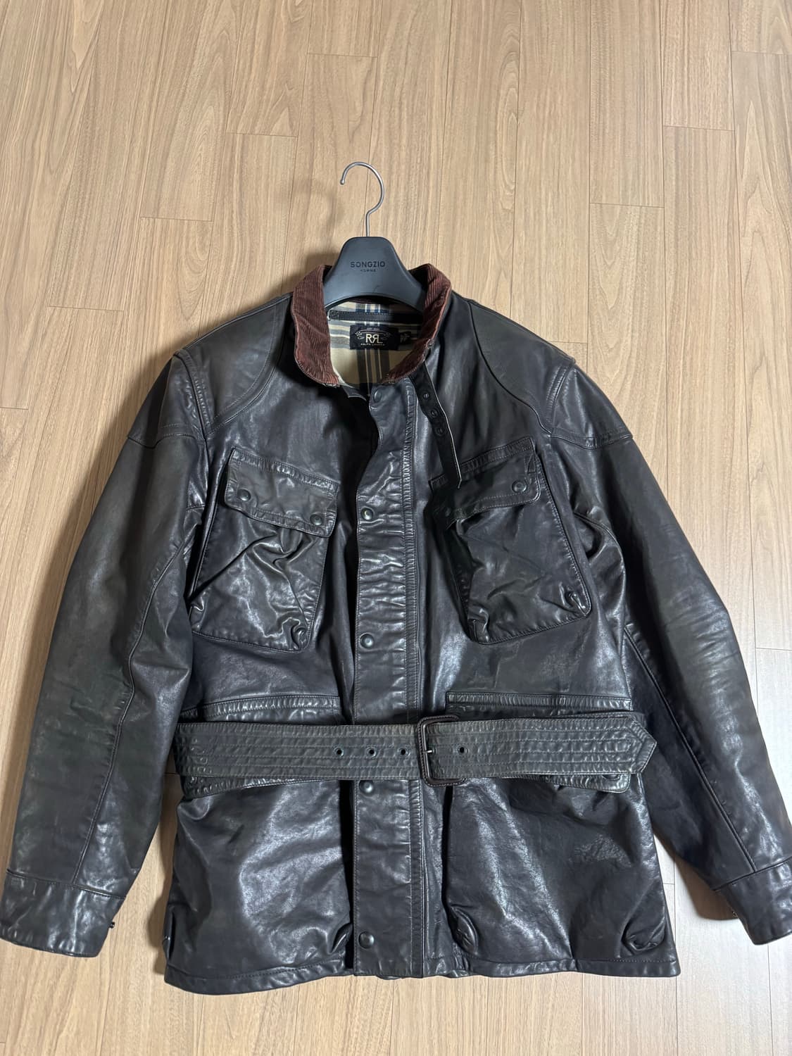 더블알엘 바이크 레더자켓 M사이즈 상품이미지3
