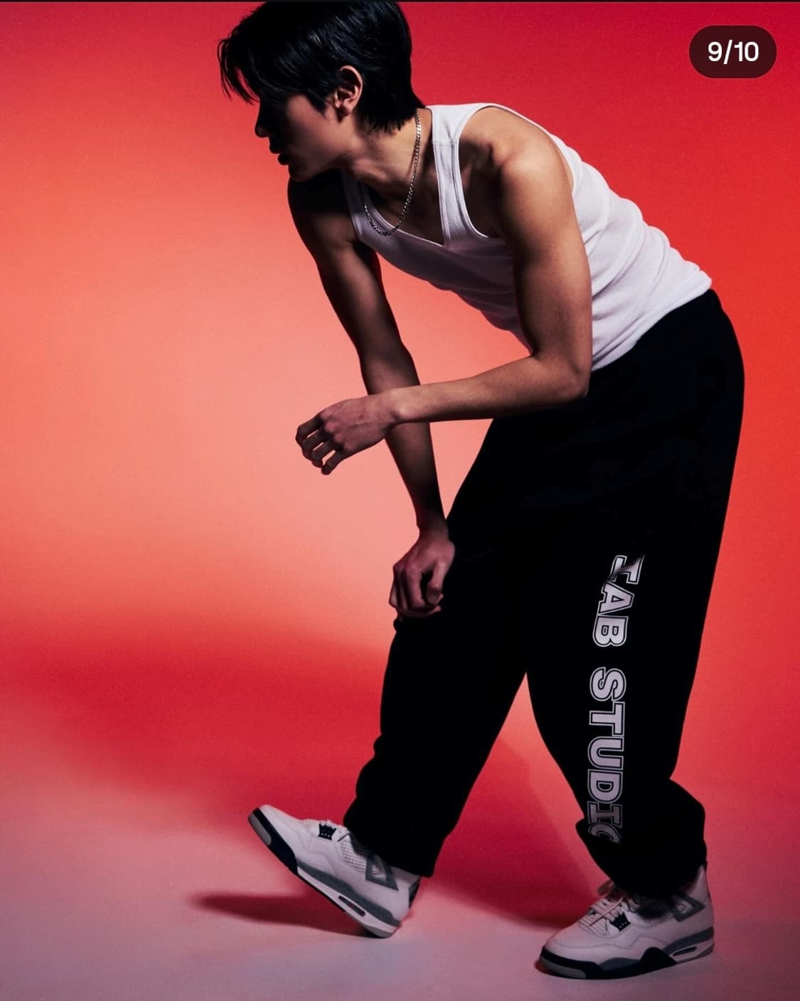 아이앱 스튜디오 아이앱 스트레이트 로고 스웨트팬츠 블랙 2xl xxl 상품이미지1