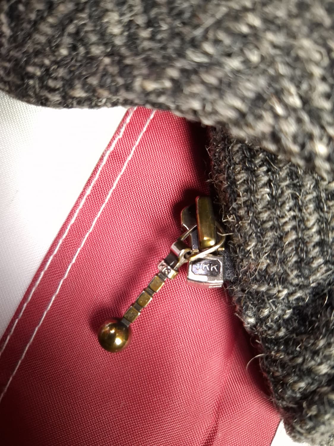 새제품 오리지날 일본판 VESVIO 헤링본 레더  봄버자켓 상품이미지7