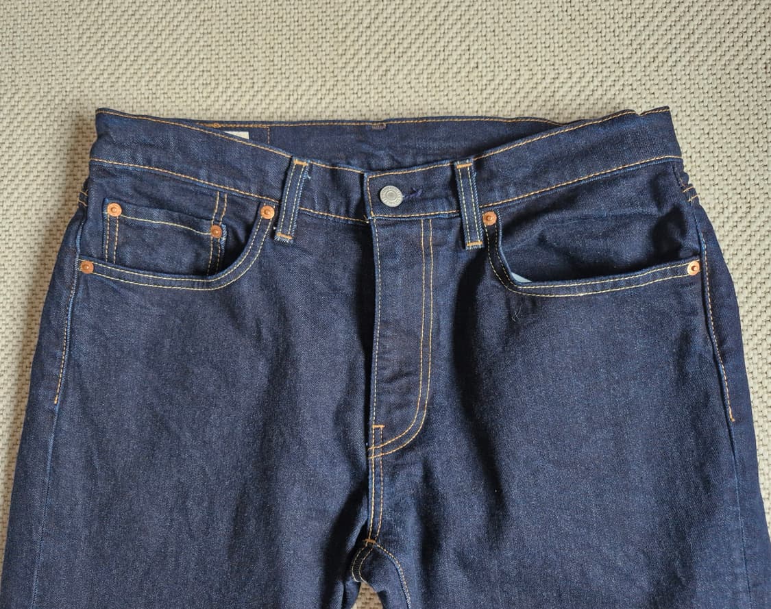 새상품급 리바이스 프리미엄 502 테이퍼  생지 W32 상품이미지1