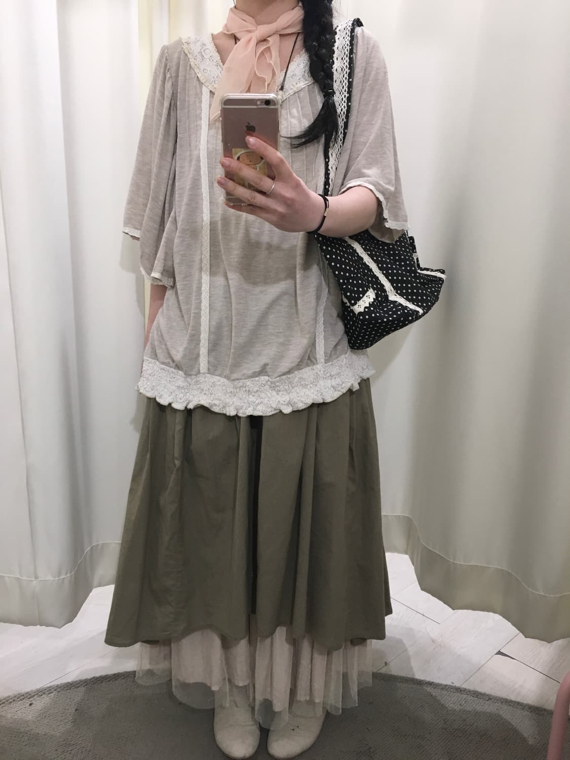 모리걸 레이스 코튼 블라우스 상품이미지2