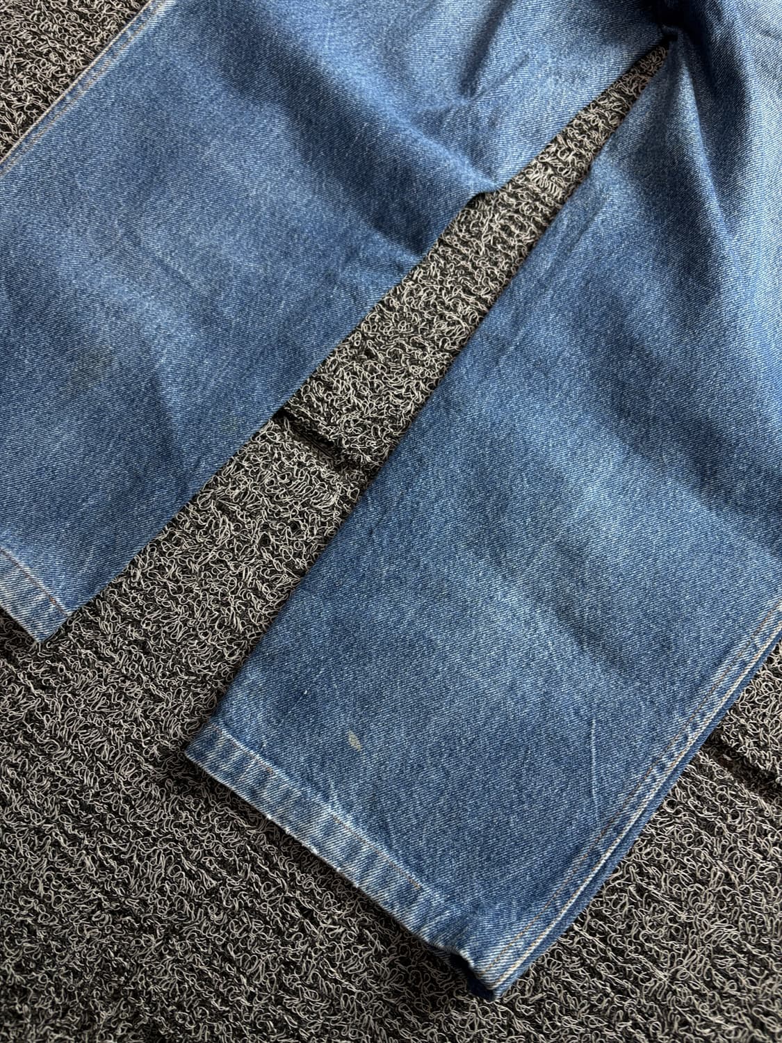 00s 빈티지 올드스쿨 자수 와이드 데님 팬츠 2779 상품이미지5