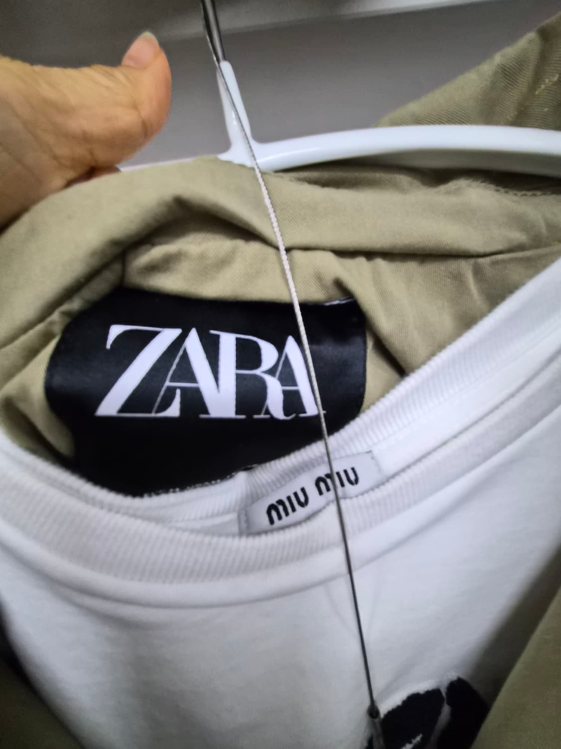 자라 벌룬 후드 숏 트렌치 상품이미지5