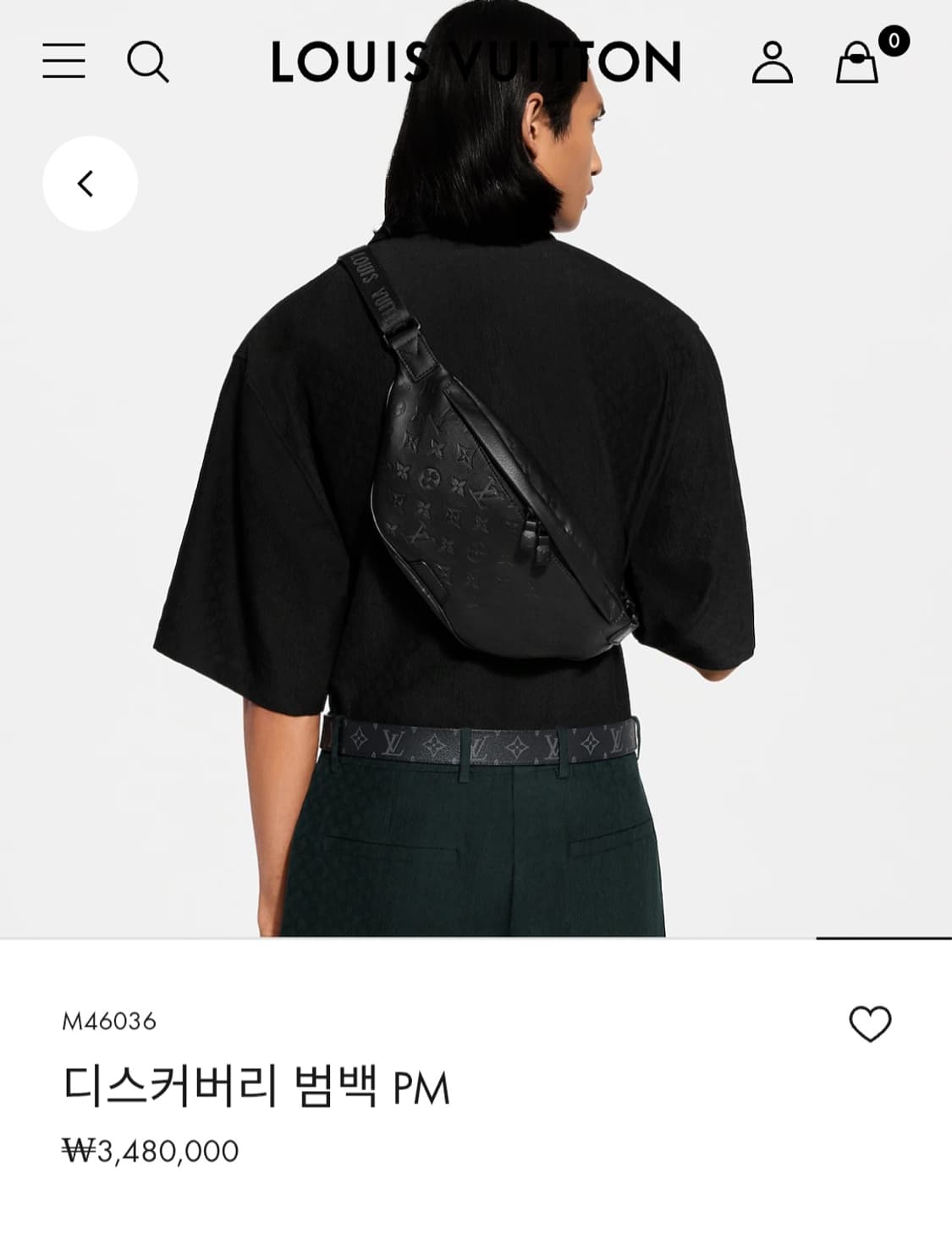 루이비통 올레더 디스커버리 범백 크로스백 신형 상품이미지2