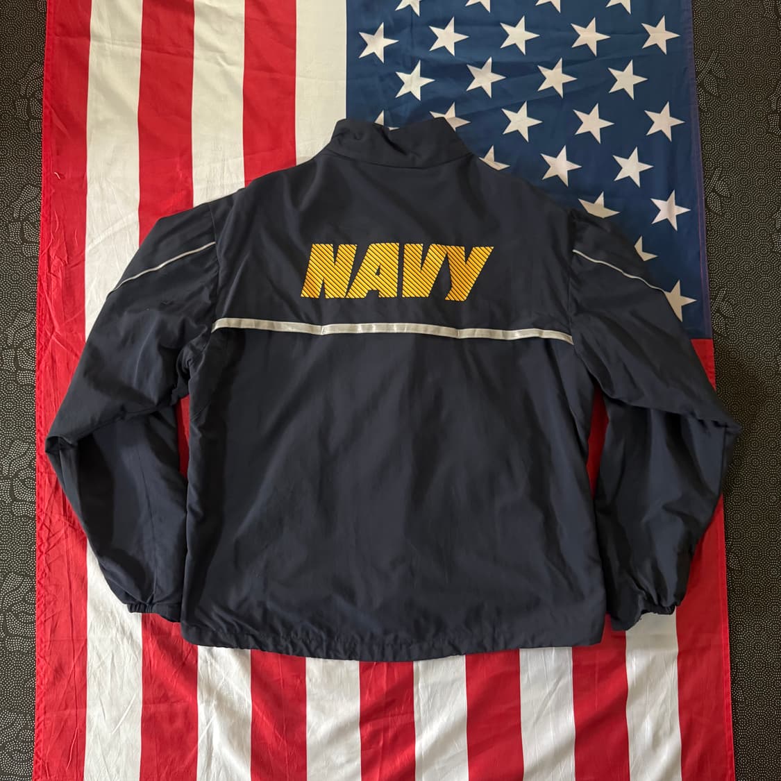 [S] 밀리터리 미 해군 NAVY 바람막이 러닝 자켓 -2 상품이미지8