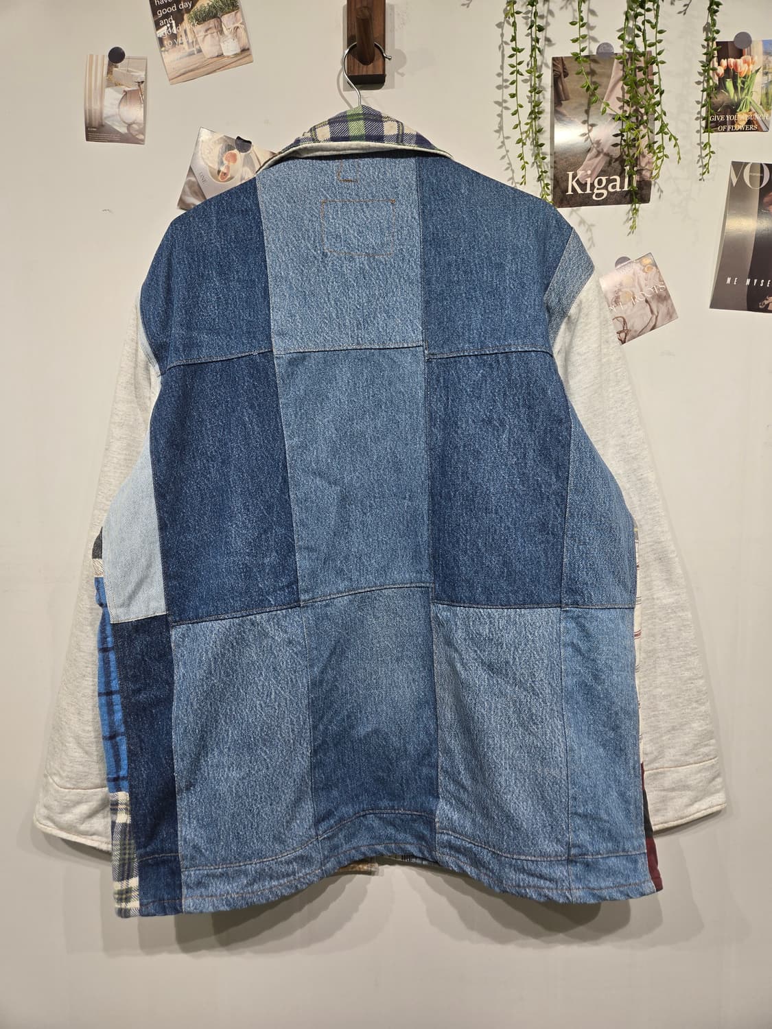 리바이스 패치워크 믹스 체크 빈티지 셔츠 자켓 상품이미지2