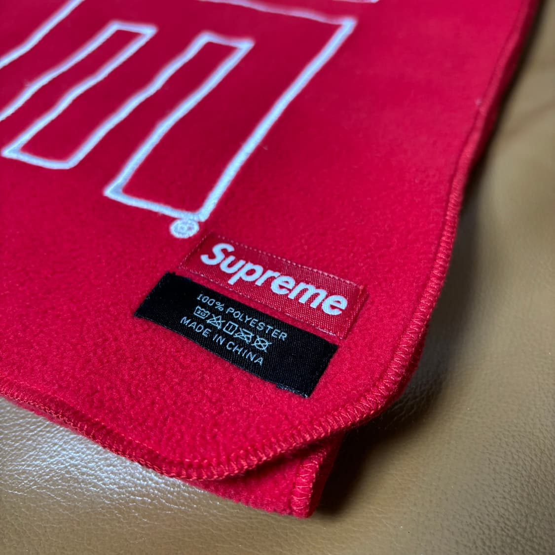 슈프림 머플러 목도리 레드 상품이미지2