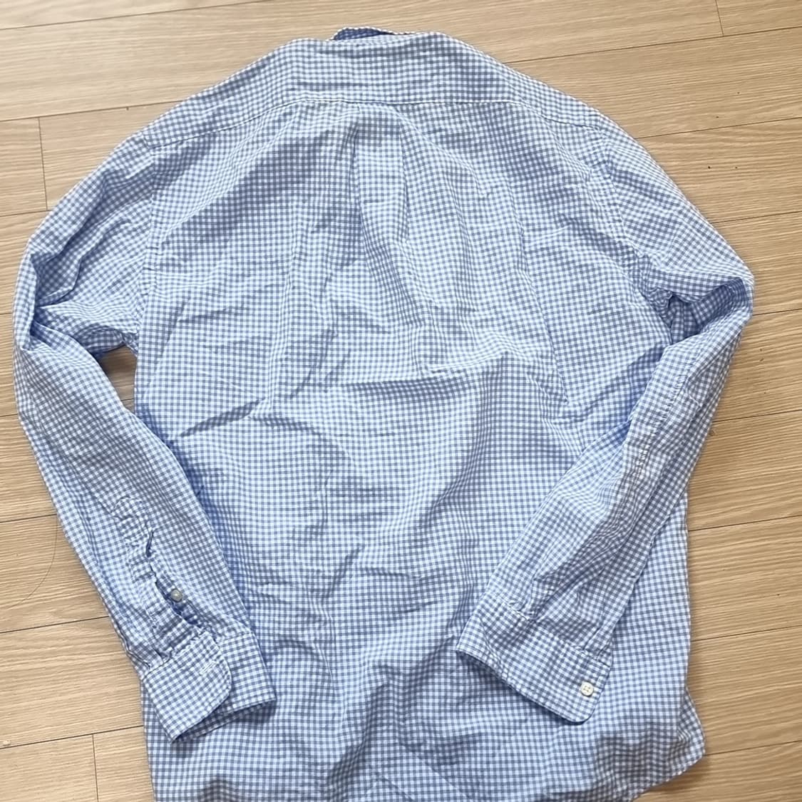 폴로 랄프로렌 깅엄체크 셔츠 남방(M) 상품이미지3