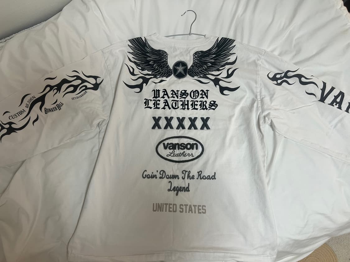 Vanson sleeve 벤슨 롱슬리브 긴팔 상품이미지3