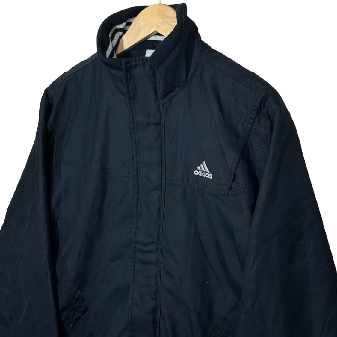 아디다스 블랙 누빔 스타디움 자켓 L  상품이미지5