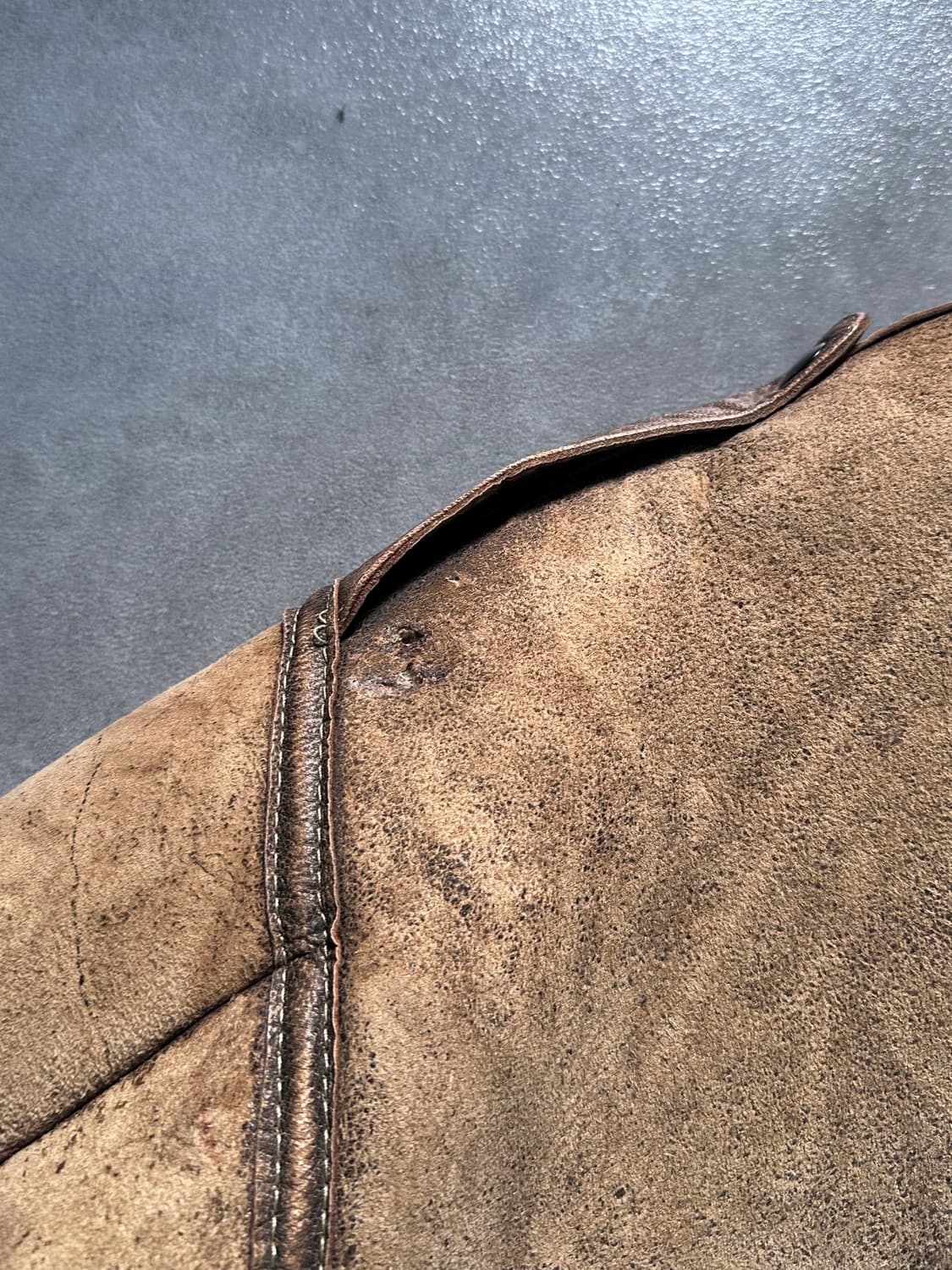 80s 아비렉스 b-11 무스탕 자켓 (va.70) 상품이미지6