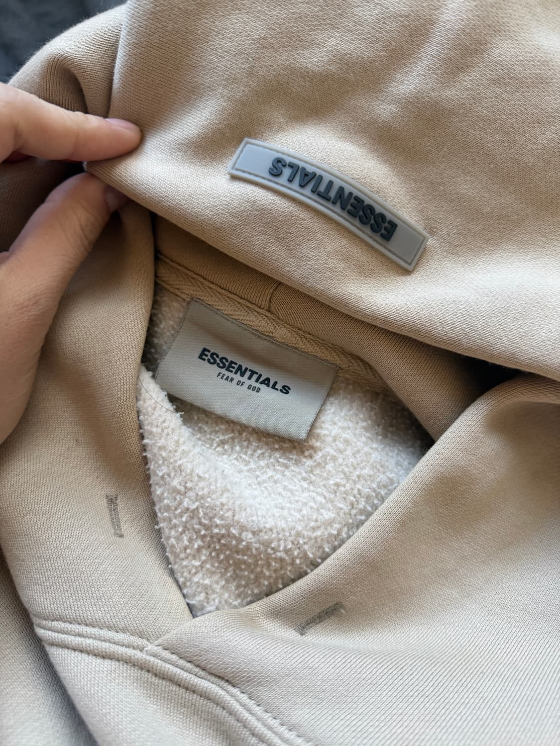 피오갓 에센셜 후드티 XL 상품이미지2