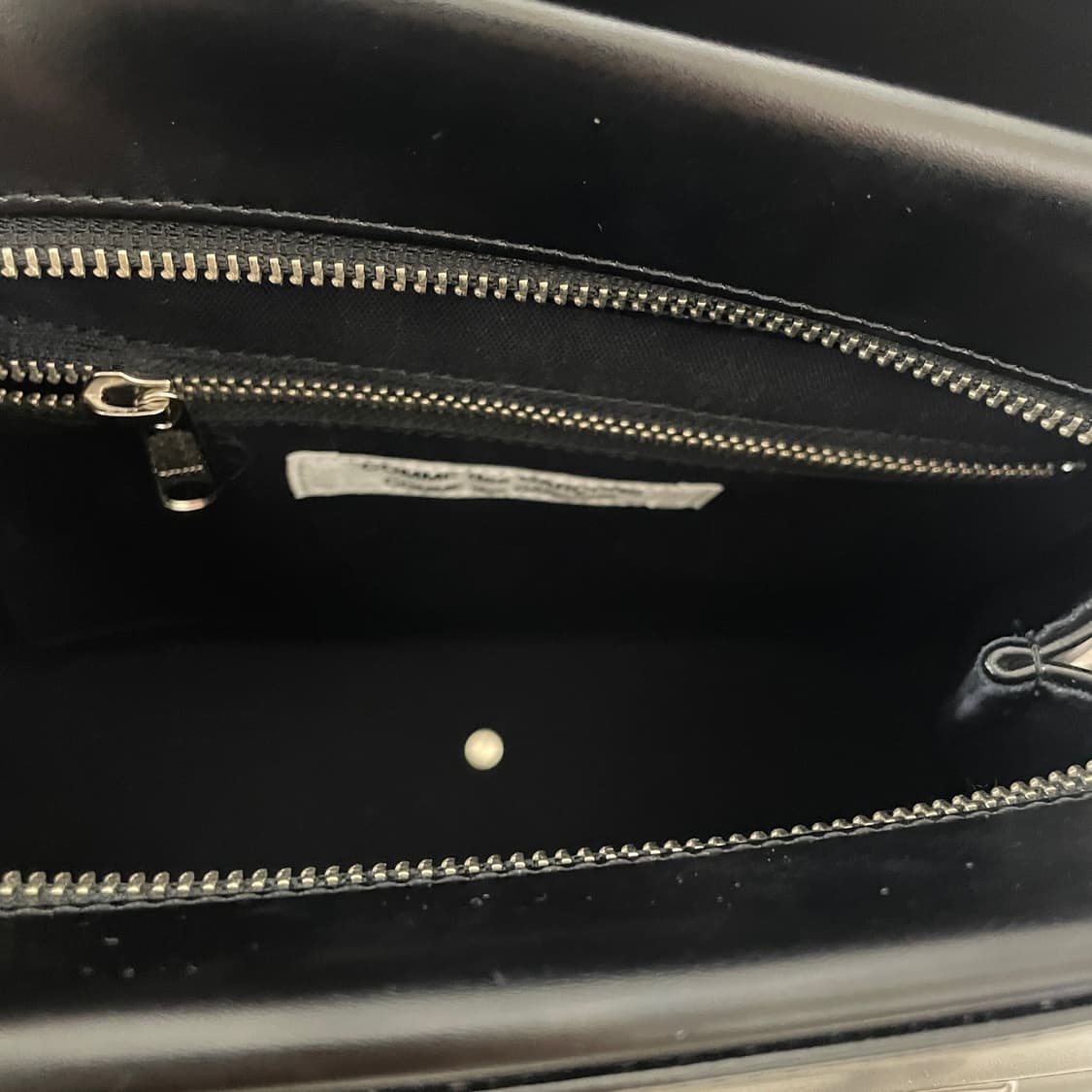 꼼데가르송 폴딩 토트백 블랙 상품이미지6