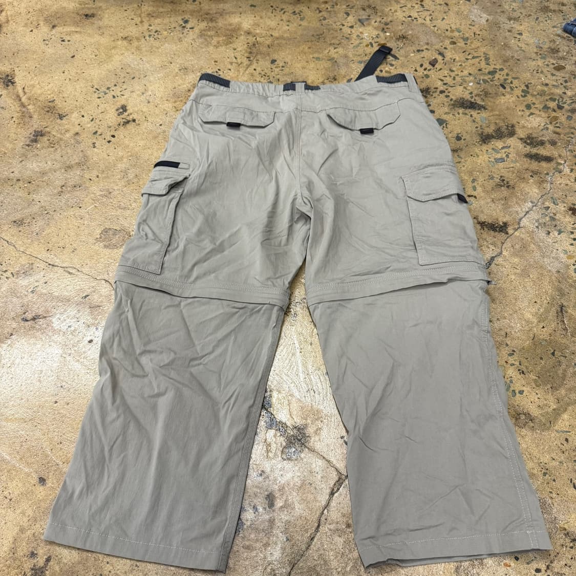 [정품/XL×30] B.C. CLOTHING 그레이 카고 투웨이 팬츠 상품이미지3