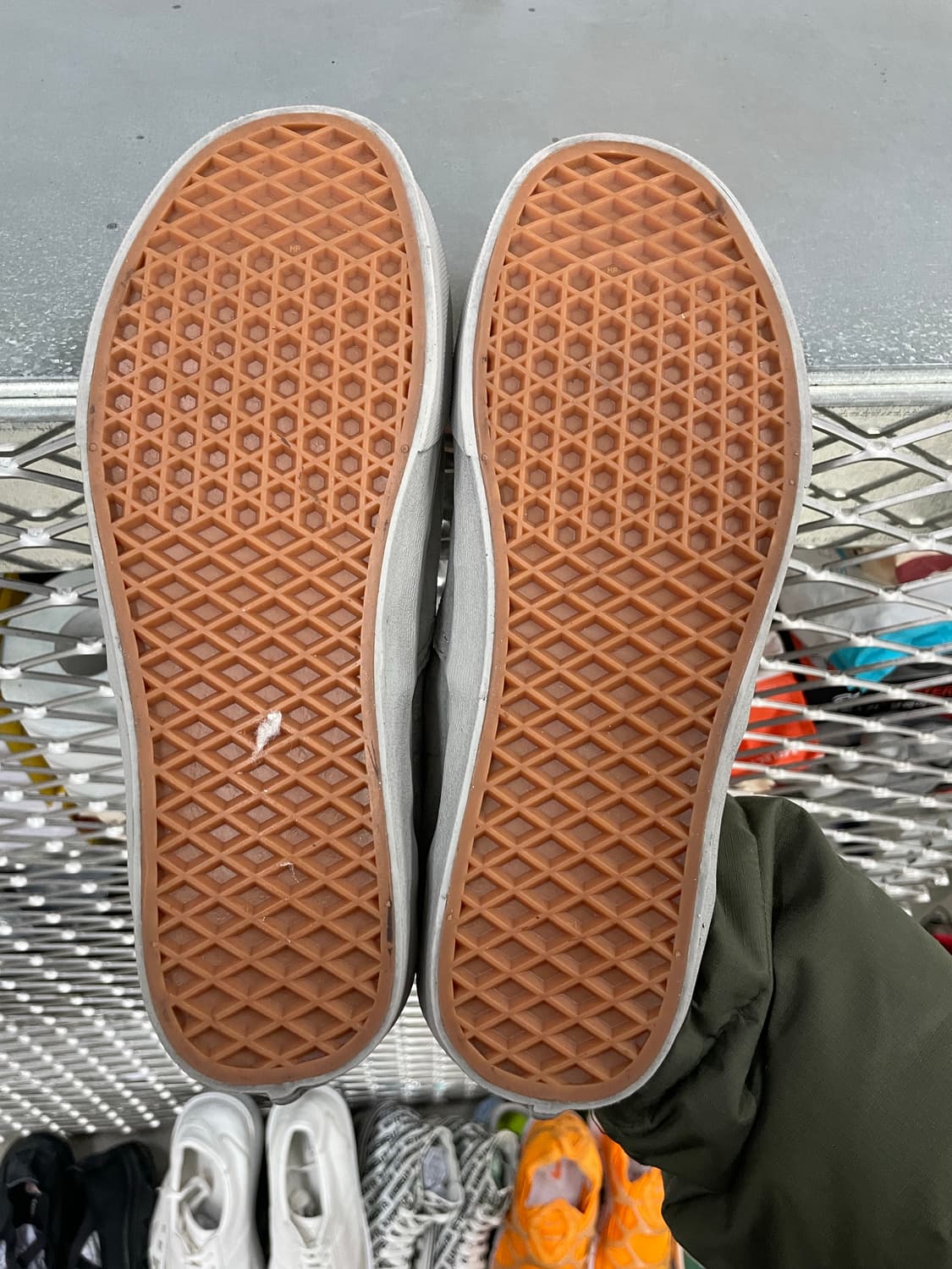 반스 어센틱 체커보드 그레이 275 상품이미지6