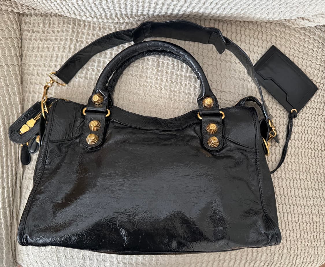 발렌시아가 자이언트 모터백 시티백 M 상품이미지3