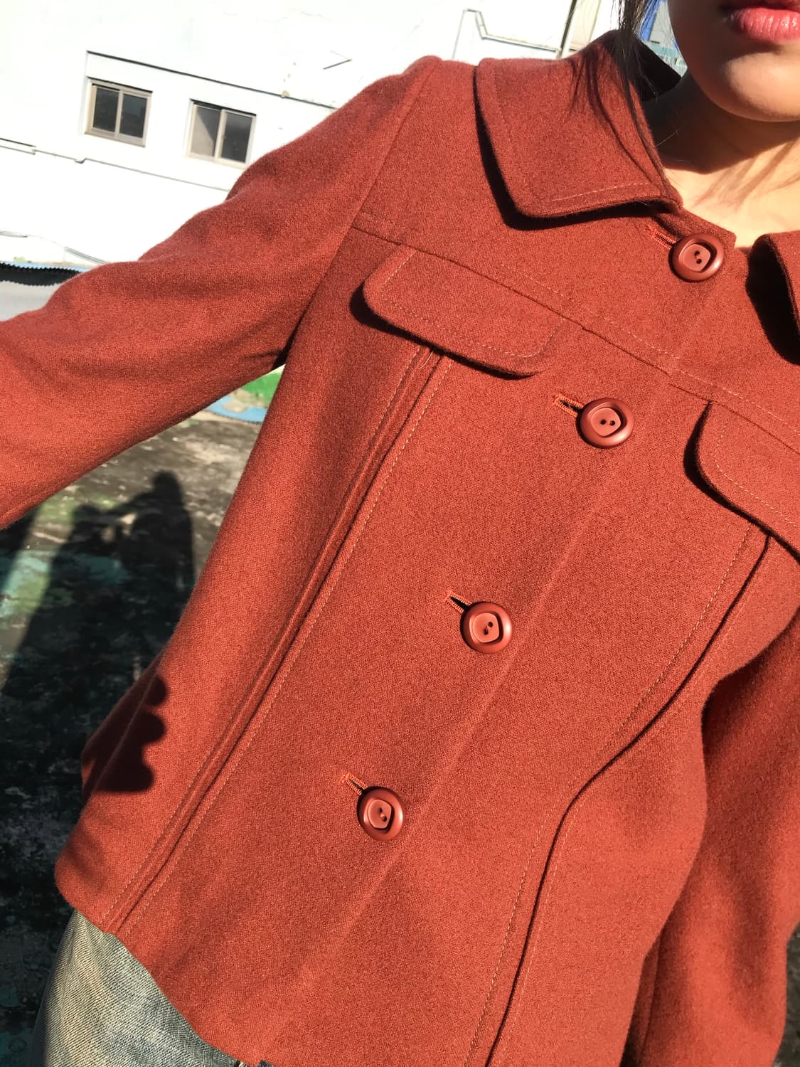 Jocomomola 메이플 브라운 숏 자켓 상품이미지6