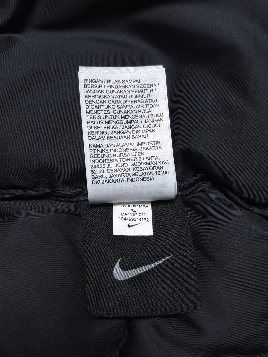 [XL] 나이키 드레이크 녹타 패딩 블랙 아시아 상품이미지10