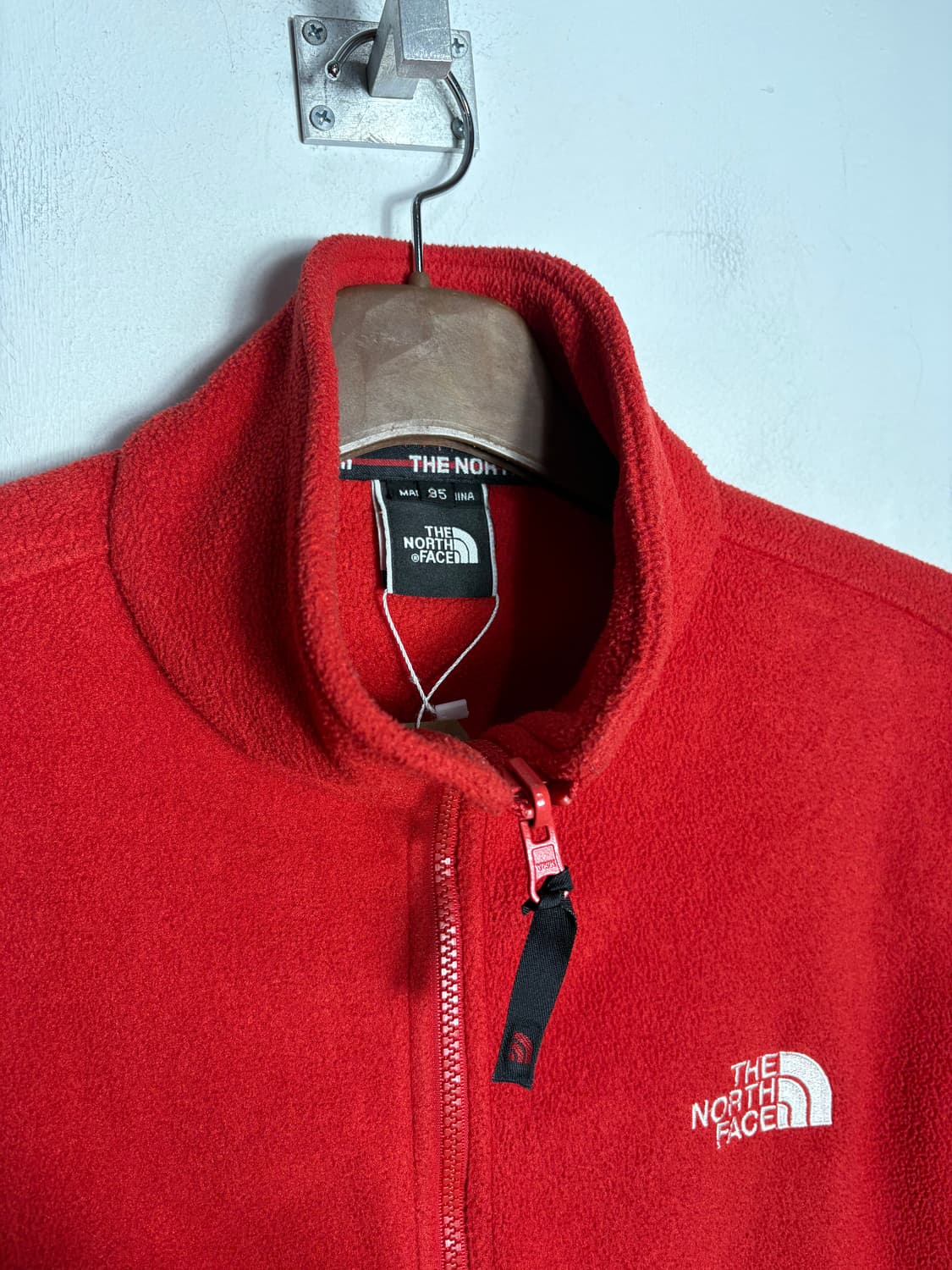 The north face 노스페이스 레드 후리스 상품이미지3